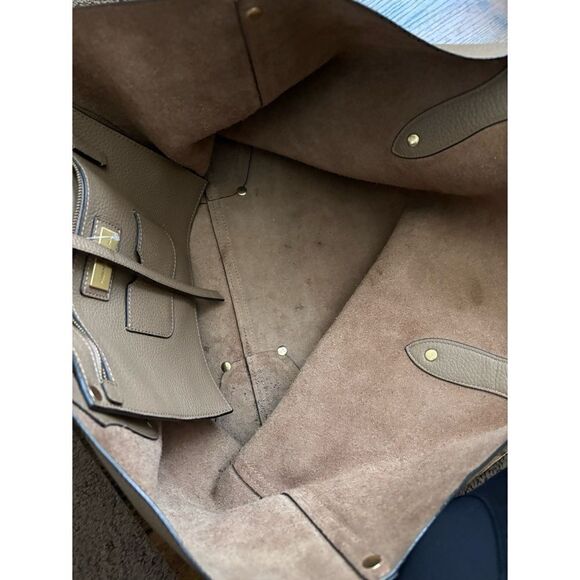 ANNABEL INGALL ISABELLA LARGE TOTE in DEER - Picture 7 of 11